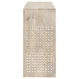 Rickman 2-drawer Wood Entryway Console Table White Washed - Tampa Furniture Outlet