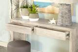 Rickman 2-drawer Wood Entryway Console Table White Washed - Tampa Furniture Outlet