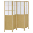 Tampa Furniture Outlet - Coaster - Edwards 4-Panel Room Divider Folding Shoji Screen Natural - 960123