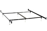 Esme Queen or E King Bed Frame Black (Headboard & Footboard) - Tampa Furniture Outlet