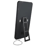 Canton 32 x 71 Inch LED Standing Mirror with Speakers Black - Tampa Furniture Outlet