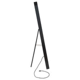 Canton 32 x 71 Inch LED Standing Mirror with Speakers Black - Tampa Furniture Outlet