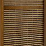 Browning 4-panel Bamboo Room Divider Folding Screen Walnut - Tampa Furniture Outlet