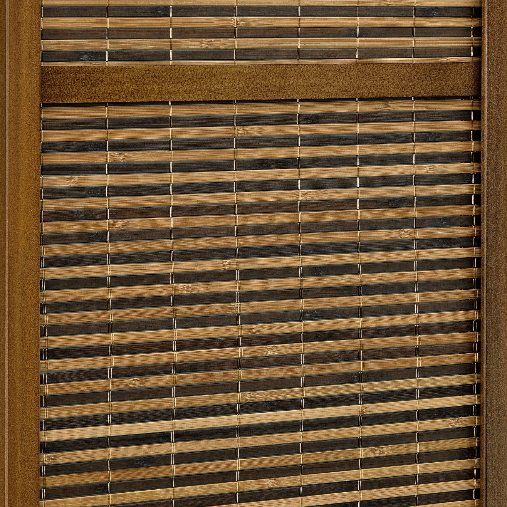 Browning 4-panel Bamboo Room Divider Folding Screen Walnut - Tampa Furniture Outlet