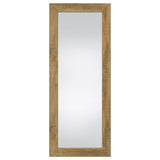 Cadence Tempered Glass Full Length Standing Mirror Mango - Tampa Furniture Outlet