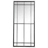 Tampa Furniture Outlet - Coaster - Annetta 24 x 52 Inch Window Pane Wall Mirror Black - 962913