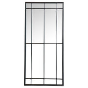 Tampa Furniture Outlet - Coaster - Annetta 24 x 52 Inch Window Pane Wall Mirror Black - 962913