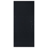 Zayan 32 x 71 Inch Floor Mirror LED Lighting Black Gloss - Tampa Furniture Outlet