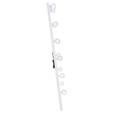 Zayan 32 x 71 Inch Floor Mirror LED Lighting White Gloss - Tampa Furniture Outlet