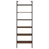 Owens 96-inch 6-shelf Wall Bookshelf Walnut - Tampa Furniture Outlet