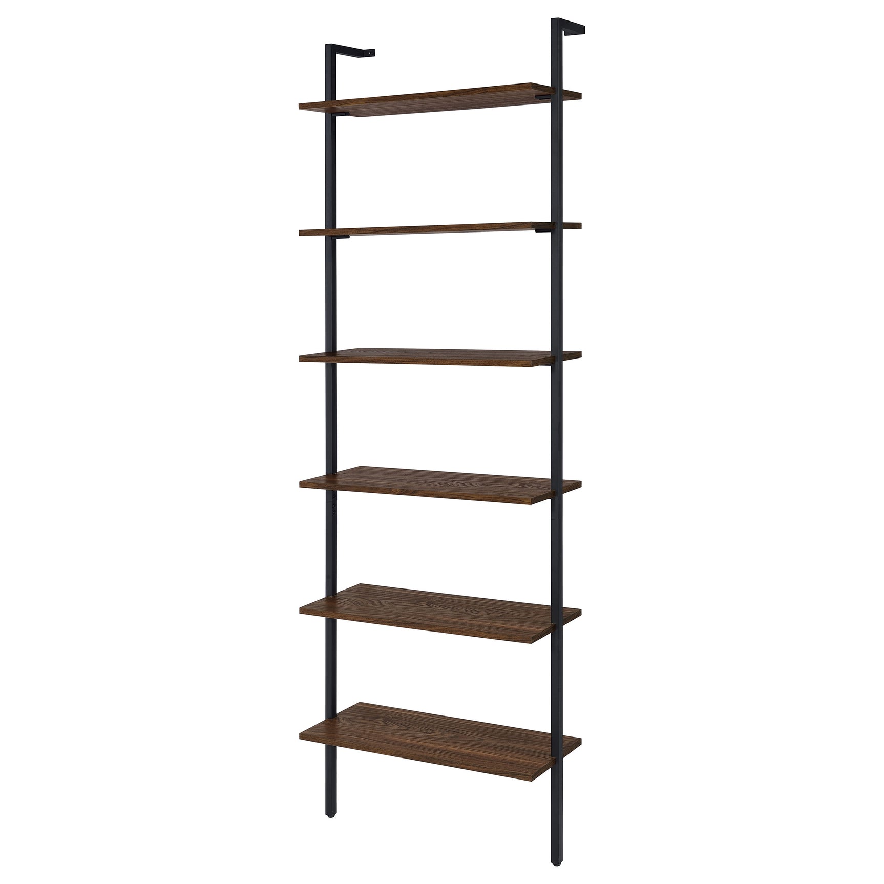 Owens 3-piece 96-inch Wall Mounted Bookshelf Set Walnut - Tampa Furniture Outlet