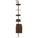 Owens 96-inch 4-shelf Storage Wall Bookshelf Walnut - Tampa Furniture Outlet