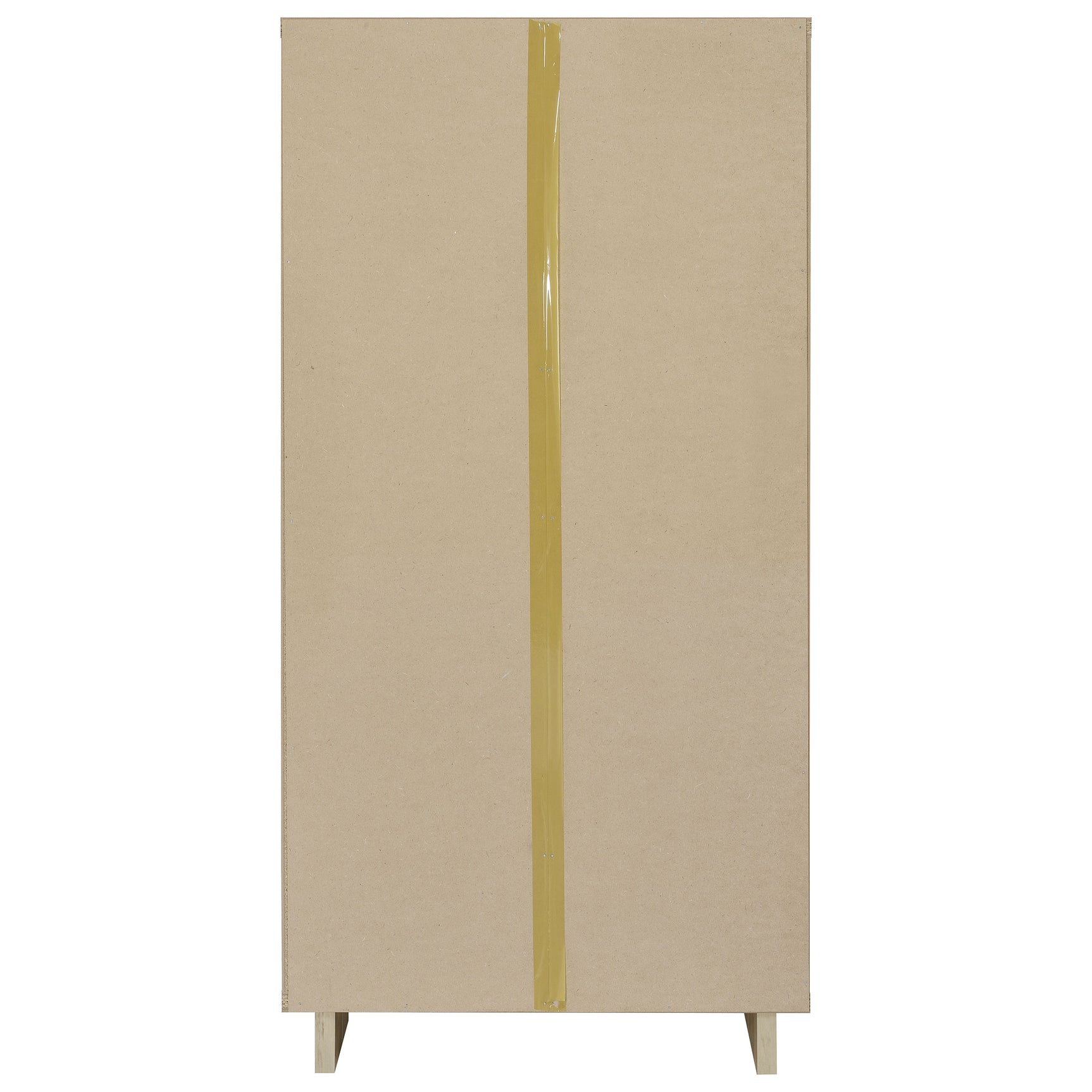 Dalton 65-inch 6-shelf Bookcase White and Distressed Pine - Tampa Furniture Outlet