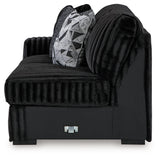 Midnight-Madness 4-Piece Sectional - Tampa Furniture Outlet