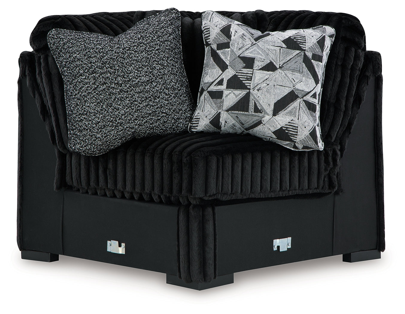 Midnight-Madness 4-Piece Sectional - Tampa Furniture Outlet