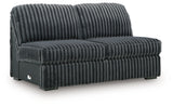 Midnight-Madness 3-Piece Sectional with Chaise - Tampa Furniture Outlet