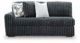 Midnight-Madness 3-Piece Sectional with Chaise - Tampa Furniture Outlet