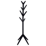 Tampa Furniture Outlet - Coaster - Margaret Solid Wood Coat Rack Clothing Hanger Black - 983272