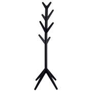 Tampa Furniture Outlet - Coaster - Margaret Solid Wood Coat Rack Clothing Hanger Black - 983272