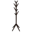 Tampa Furniture Outlet - Coaster - Margaret Solid Wood Coat Rack Clothing Hanger Cappuccino - 983273