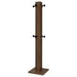 Rikkie Engineered Wood Coat Rack Walnut - Tampa Furniture Outlet