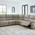 Tampa Furniture Outlet - Ashley Furniture - Narwhal Place Sectional - 6-Piece Reclining Sectional with Storage Console / Pebble - PC99201S36