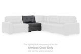 Tampa Furniture Outlet - Ashley Furniture - Brindley Pier Sectional - Armless Chair / Fog - 9950346