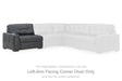 Tampa Furniture Outlet - Ashley Furniture - Brindley Pier Sectional - LAF Corner Chair / Fog - 9950364