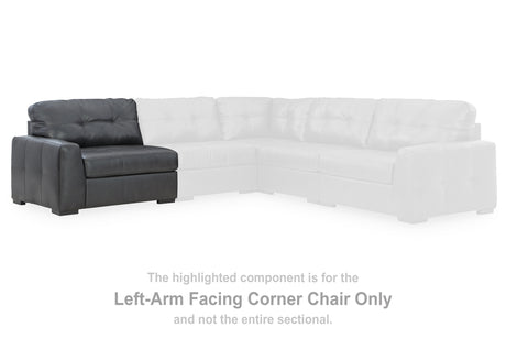 Tampa Furniture Outlet - Ashley Furniture - Brindley Pier Sectional - LAF Corner Chair / Fog - 9950364