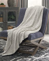 Tampa Furniture Outlet - Ashley Furniture - Leonita Throw - Throw / Black/White - A1000769T