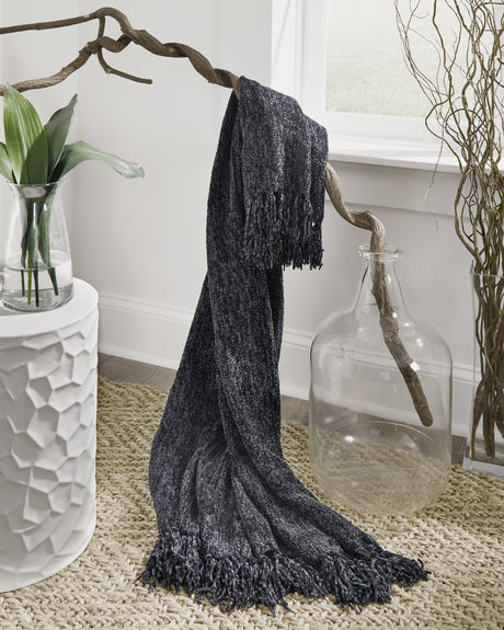 Tampa Furniture Outlet - Ashley Furniture - Tamish Throw (Set of 3) - Throw (3/CS) / Black - A1001027