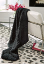 Tampa Furniture Outlet - Ashley Furniture - Chaddon Throw (Set of 3) - Throw (3/CS) / Black - A1001061