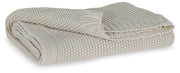 Tampa Furniture Outlet - Ashley Furniture - Gayelery Throw (Set of 3) - Throw (3/CS) / Sand - A1001084