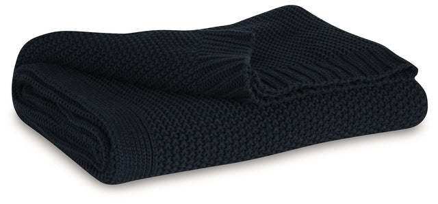 Tampa Furniture Outlet - Ashley Furniture - Gayelery Throw (Set of 3) - Throw (3/CS) / Black - A1001086