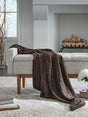 Tampa Furniture Outlet - Ashley Furniture - Anawood Throw (Set of 3) - Throw (3/CS) / Brown - A1001098