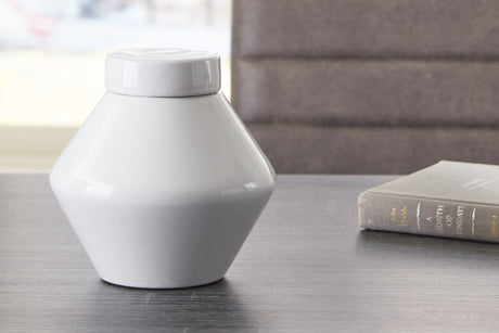 Tampa Furniture Outlet - Ashley Furniture - Domina Jar - Jar / White - A2000484J