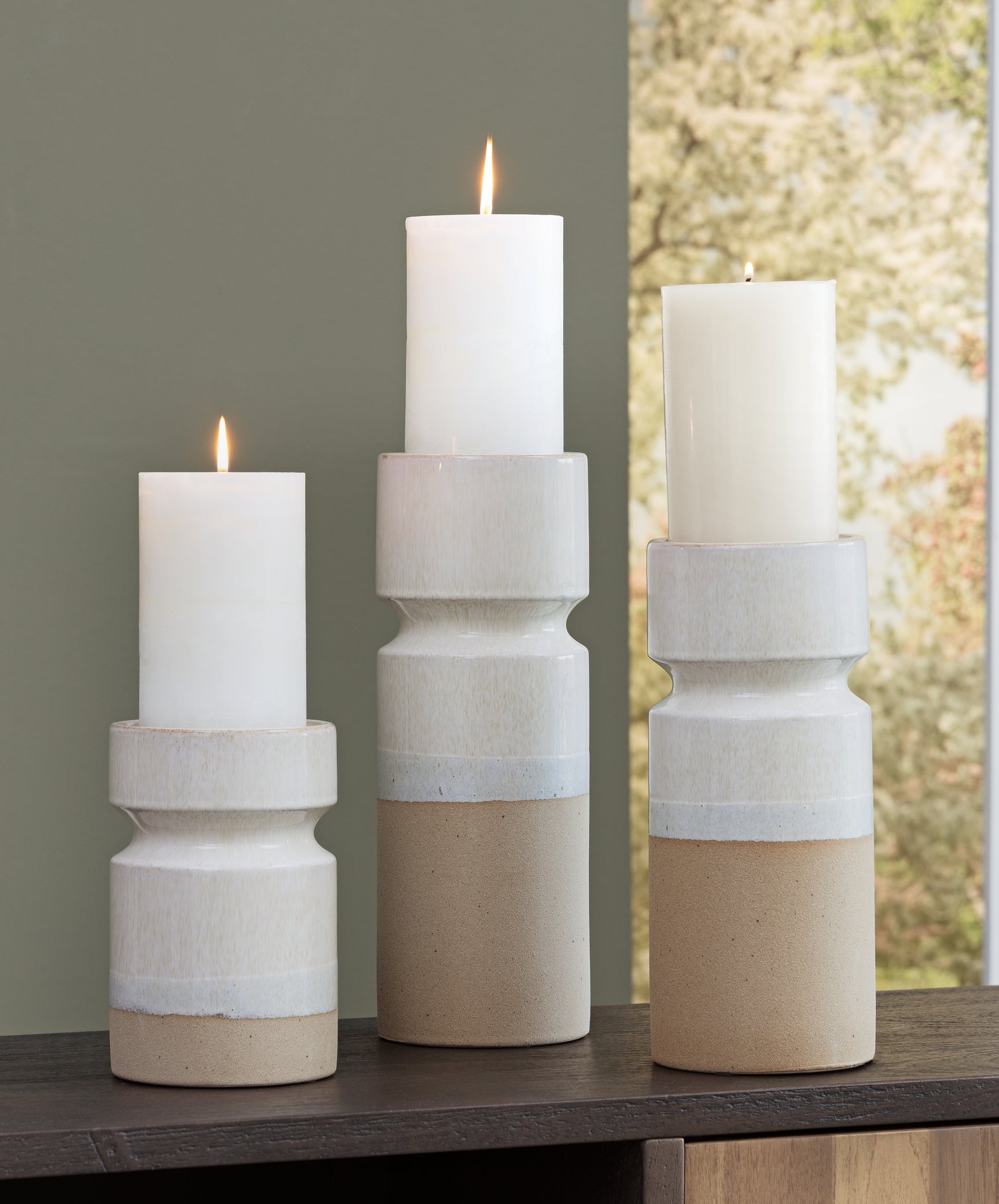 Hurston Candle Holder - Tampa Furniture Outlet