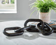 Tampa Furniture Outlet - Ashley Furniture - Mardelby Sculpture - Sculpture / Distressed Black - A2000632