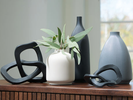 Tampa Furniture Outlet - Ashley Furniture - Leithick Accessory Set (Set of 5) - Accessory Set (5/CN) / Black/Tan/Gray - A2C00211