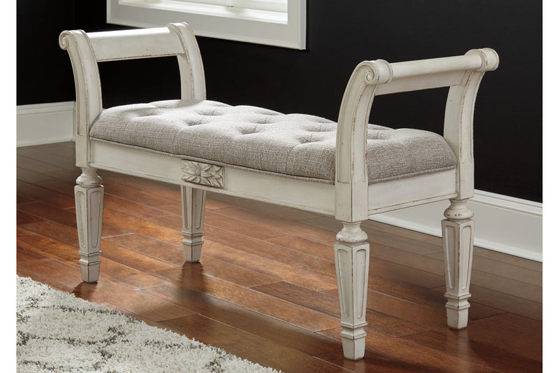Realyn Bench - Tampa Furniture Outlet