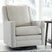Tampa Furniture Outlet - Ashley Furniture - Kambria Swivel Glider Accent Chair - Swivel Glider Accent Chair / Frost - A3000206