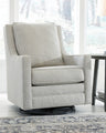 Tampa Furniture Outlet - Ashley Furniture - Kambria Swivel Glider Accent Chair - Swivel Glider Accent Chair / Frost - A3000206