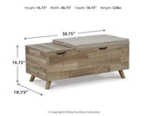Gerdanet Storage Bench - Tampa Furniture Outlet