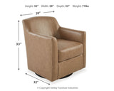Bradney Swivel Accent Chair - Tampa Furniture Outlet