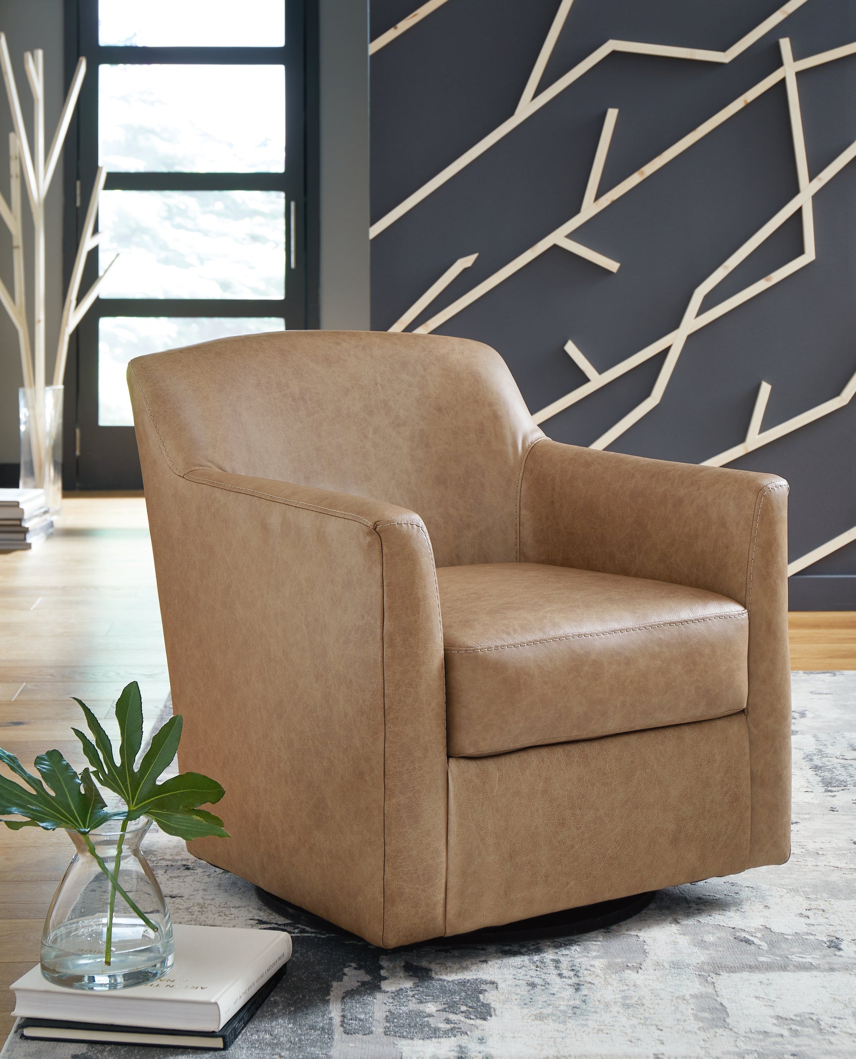 Bradney Swivel Accent Chair - Tampa Furniture Outlet
