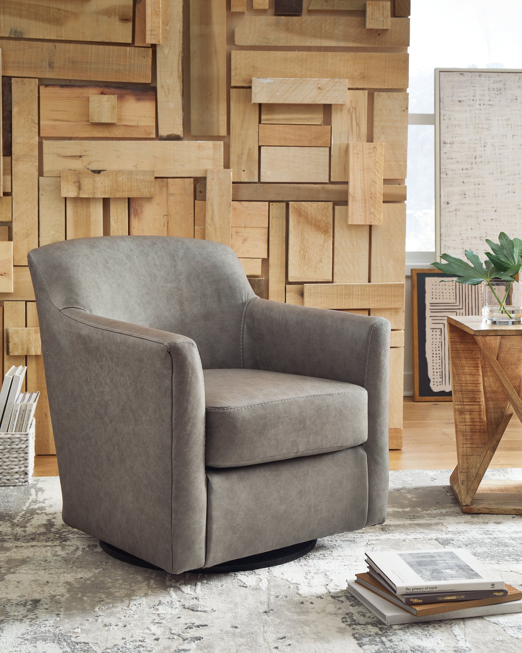 Bradney Swivel Accent Chair - Tampa Furniture Outlet