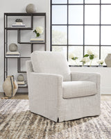 Nenana Next-Gen Nuvella Swivel Glider Accent Chair - Tampa Furniture Outlet