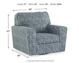 Aterburm Swivel Accent Chair - Tampa Furniture Outlet