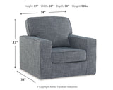 Olwenburg Swivel Accent Chair - Tampa Furniture Outlet
