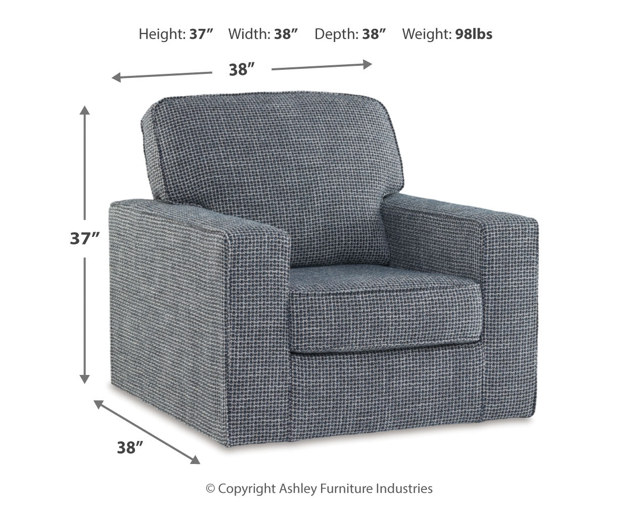 Olwenburg Swivel Accent Chair - Tampa Furniture Outlet